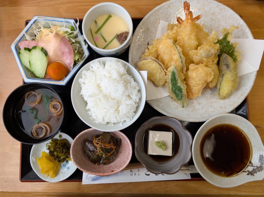 天ぷら定食