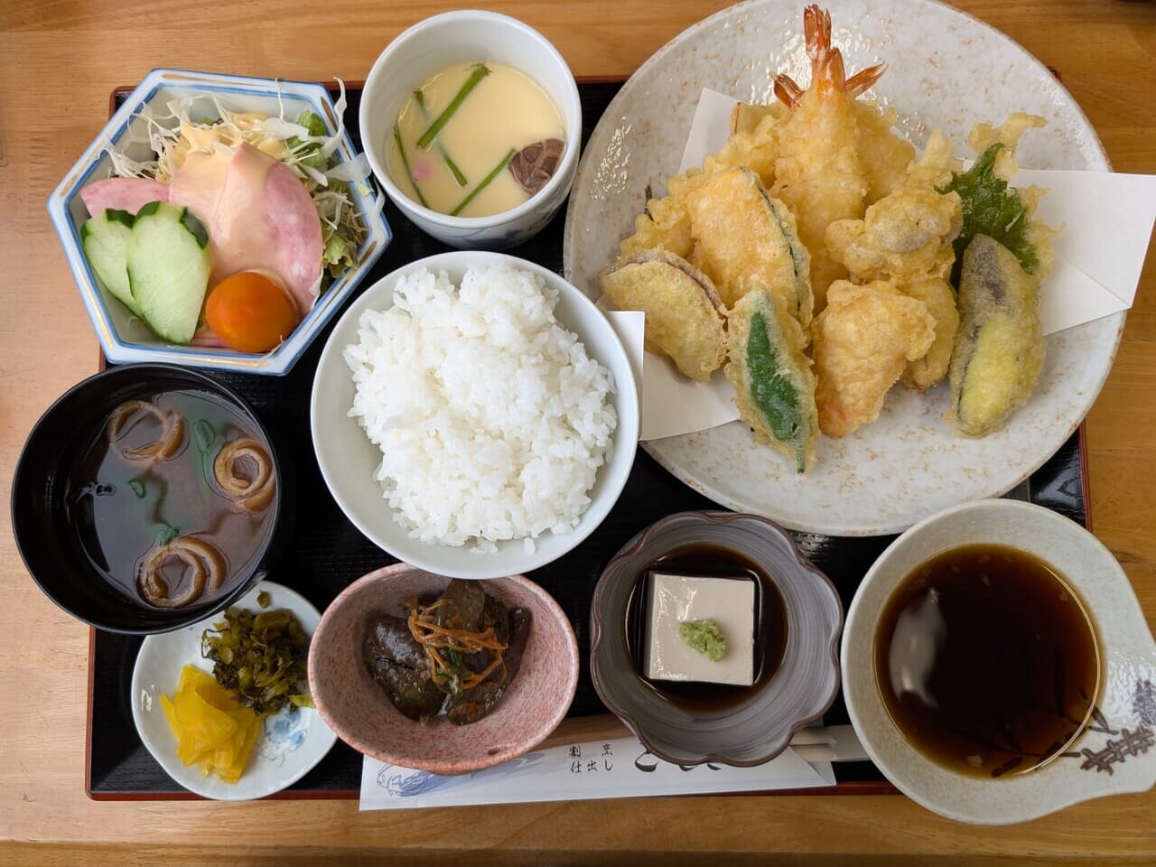 天ぷら定食