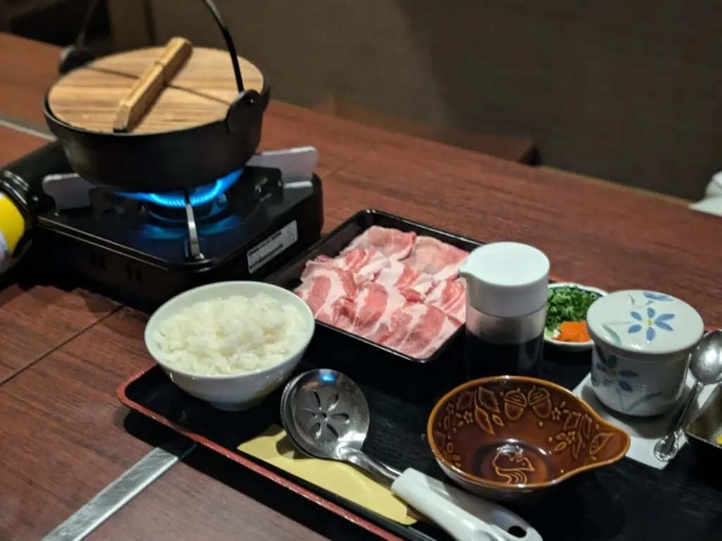 しゃぶ定食