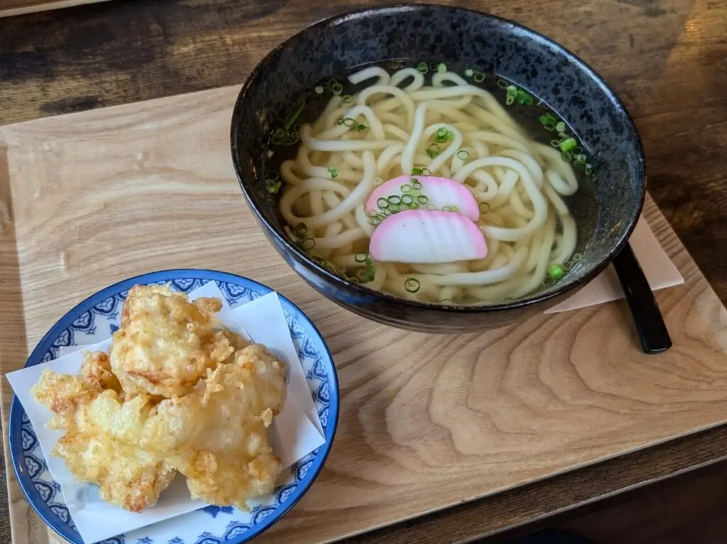 うどん定食